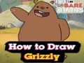 თამაშის We Bare Bears How to Draw Grizzly