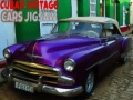თამაშის Cuban Vintage Cars Jigsaw
