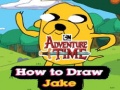 თამაშის Adventure Time How to Draw Jake