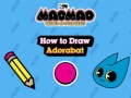 თამაშის Mao Mao Heroes of Pure Heart How to Draw Adorabat