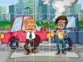 თამაშის Crash Car Jigsaw