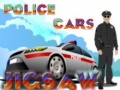 თამაშის Police cars jigsaw