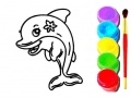 თამაშის Dolphin Coloring Book