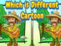 თამაშის Which Is Different Cartoon