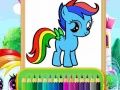 თამაშის Wonder Pony Coloring