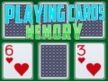 თამაშის Playing Cards Memory