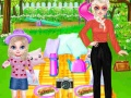 თამაშის Princess Family Picnic Day