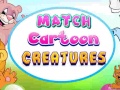 თამაშის Match Cartoon Creatures