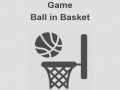 თამაშის Game Ball in Basket