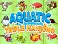 თამაშის Aquatic triple mahjong