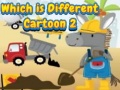 თამაშის Which Is Different Cartoon 2