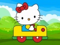 თამაშის Cute Kitty Car Jigsaw