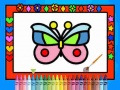 თამაშის Color and Decorate Butterflies