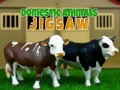 თამაშის Domestic Animals Jigsaw