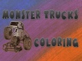 თამაშის Monster Trucks Coloring