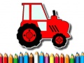 თამაშის Easy Kids Coloring Tractor