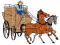 თამაშის Wagons Jigsaw