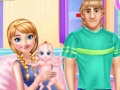 თამაშის Pregnant Anna and Baby Care