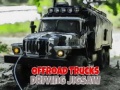თამაშის Offroad Trucks Driving Jigsaw