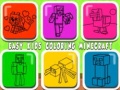 თამაშის Easy Kids Coloring Minecraft