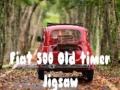 თამაშის Fiat 500 Old Timer Jigsaw