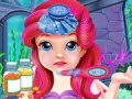 თამაშის Baby Ariel Treating Cold