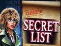 თამაშის Secret List