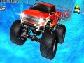 თამაშის Water Surfer Vertical Ramp Monster Truck