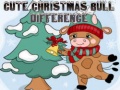 თამაშის Cute Christmas Bull Difference