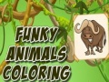 თამაშის Funky Animals Coloring