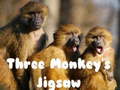 თამაშის Three Monkey's Jigsaw