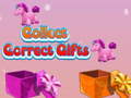 თამაშის Collect Correct Gifts
