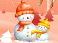 თამაშის Snowman Slide