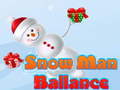 თამაშის Snow Man Balance