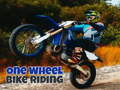 თამაშის One Wheel Bike Riding