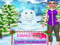 თამაშის Emma and Snowman Christmas