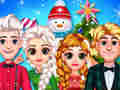 თამაშის Frozen Princess Christmas Celebration