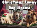 თამაშის Christmas Funny Dog Jigsaw