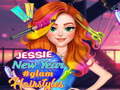 თამაშის Jessie New Year #Glam Hairstyles