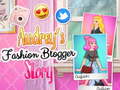 თამაშის Audrey's Fashion Blogger Story