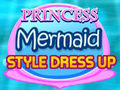 თამაშის Princess Mermaid Style Dress Up