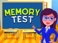 თამაშის Memory Test