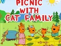 თამაშის Picnic With Cat Family