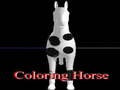 თამაშის Coloring horse