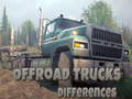თამაშის Offroad Trucks Differences