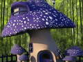 თამაშის Funny Mushroom Houses Jigsaw