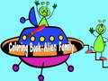 თამაშის Coloring Book: Alien Family