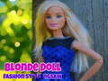 თამაშის Blonde Doll Fashion Style Puzzle