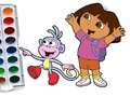 თამაშის Dora The Explorer Coloring Book