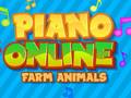 თამაშის Piano Online Farm Animals